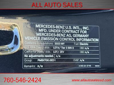 2023 Mercedes-Benz EQS EQS 450+   - Photo 59 - Escondido, CA 92029