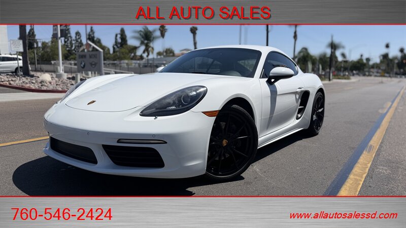 2017 Porsche 718 Cayman   - Photo 1 - Escondido, CA 92029