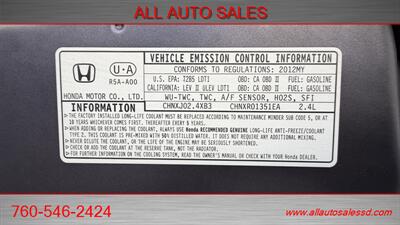 2012 Honda CR-V LX   - Photo 29 - Escondido, CA 92029