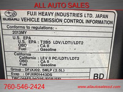 2013 Subaru Outback 2.5i Limited   - Photo 26 - Escondido, CA 92029