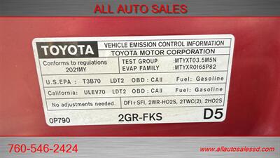 2021 Toyota Tacoma SR5 V6   - Photo 37 - Escondido, CA 92029