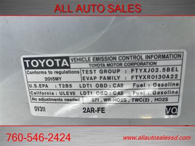 2015 Toyota RAV4 Limited   - Photo 40 - Escondido, CA 92029