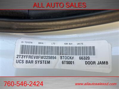2015 Toyota RAV4 Limited   - Photo 39 - Escondido, CA 92029
