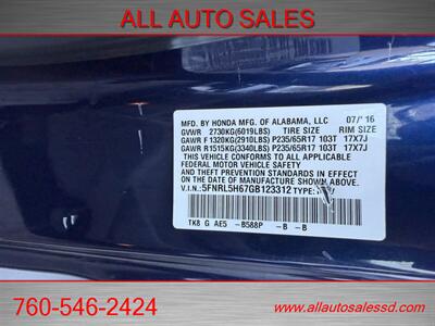 2016 Honda Odyssey EX-L w/Navi - Photo 46 - Escondido, CA 92029