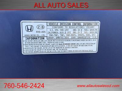 2016 Honda Odyssey EX-L w/Navi   - Photo 47 - Escondido, CA 92029