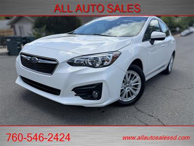 2018 Subaru Impreza Premium   - Photo 1 - Escondido, CA 92029