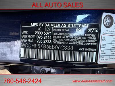 2014 Mercedes-Benz E 350 Sport - Photo 39 - Escondido, CA 92029