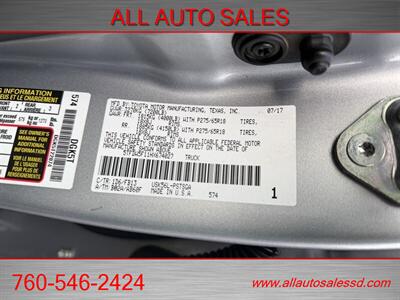 2017 Toyota Tundra SR5   - Photo 35 - Escondido, CA 92029