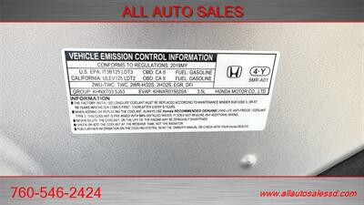 2019 Honda Odyssey EX   - Photo 38 - Escondido, CA 92029