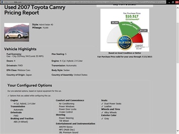 2007 Toyota Camry Hybrid   - Photo 27 - San Diego, CA 92126