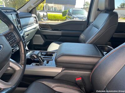 2022 Ford F-150 Crew Cab Limited 4WD 3.5LV6 Turbo Hybrid - Photo 14 - Highlands Ranch, CO 80126