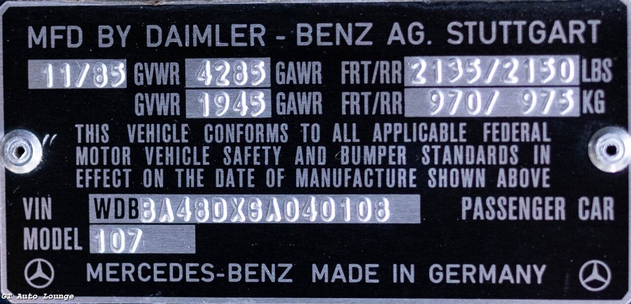 1986 Mercedes-Benz 560-Class 560 SL - Photo 73 - Rancho Cordova, CA 95742