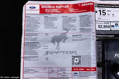 2023 Ford Bronco Raptor   - Photo 65 - Rancho Cordova, CA 95742