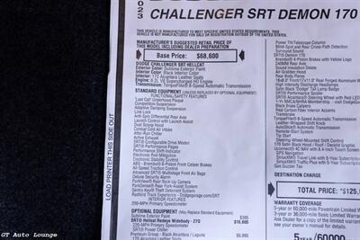 2023 Dodge Challenger Demon 170   - Photo 64 - Rancho Cordova, CA 95742