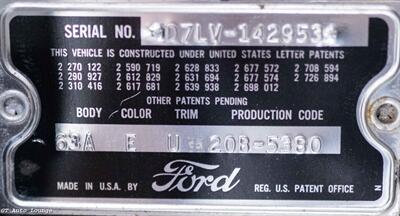 1957 Ford Fairlane Custom   - Photo 39 - Rancho Cordova, CA 95742