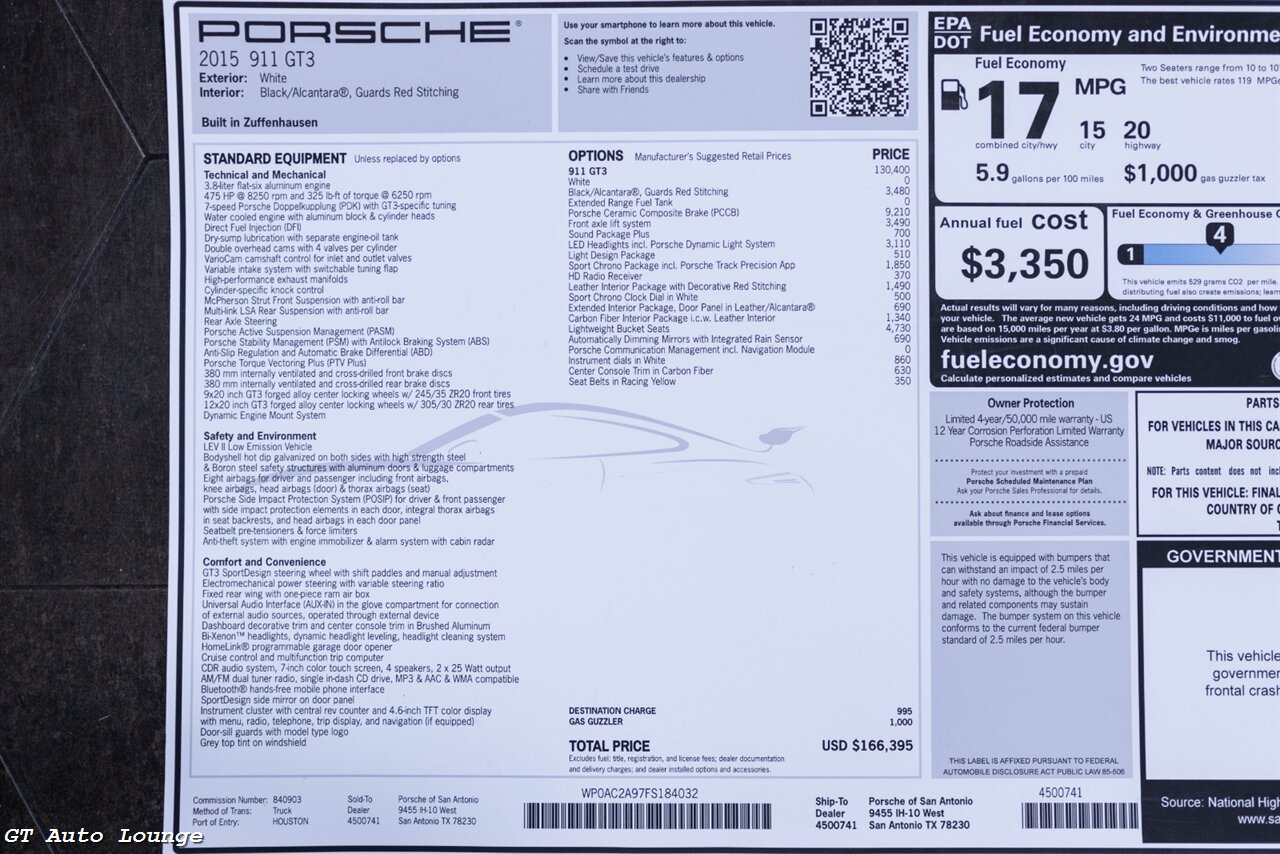 2015 Porsche 911 GT3 - Photo 66 - Rancho Cordova, CA 95742