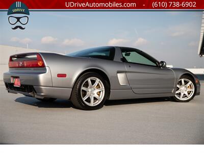 2005 Acura NSX NSX-T 16k Miles 6 Speed Manual Silver over Black  