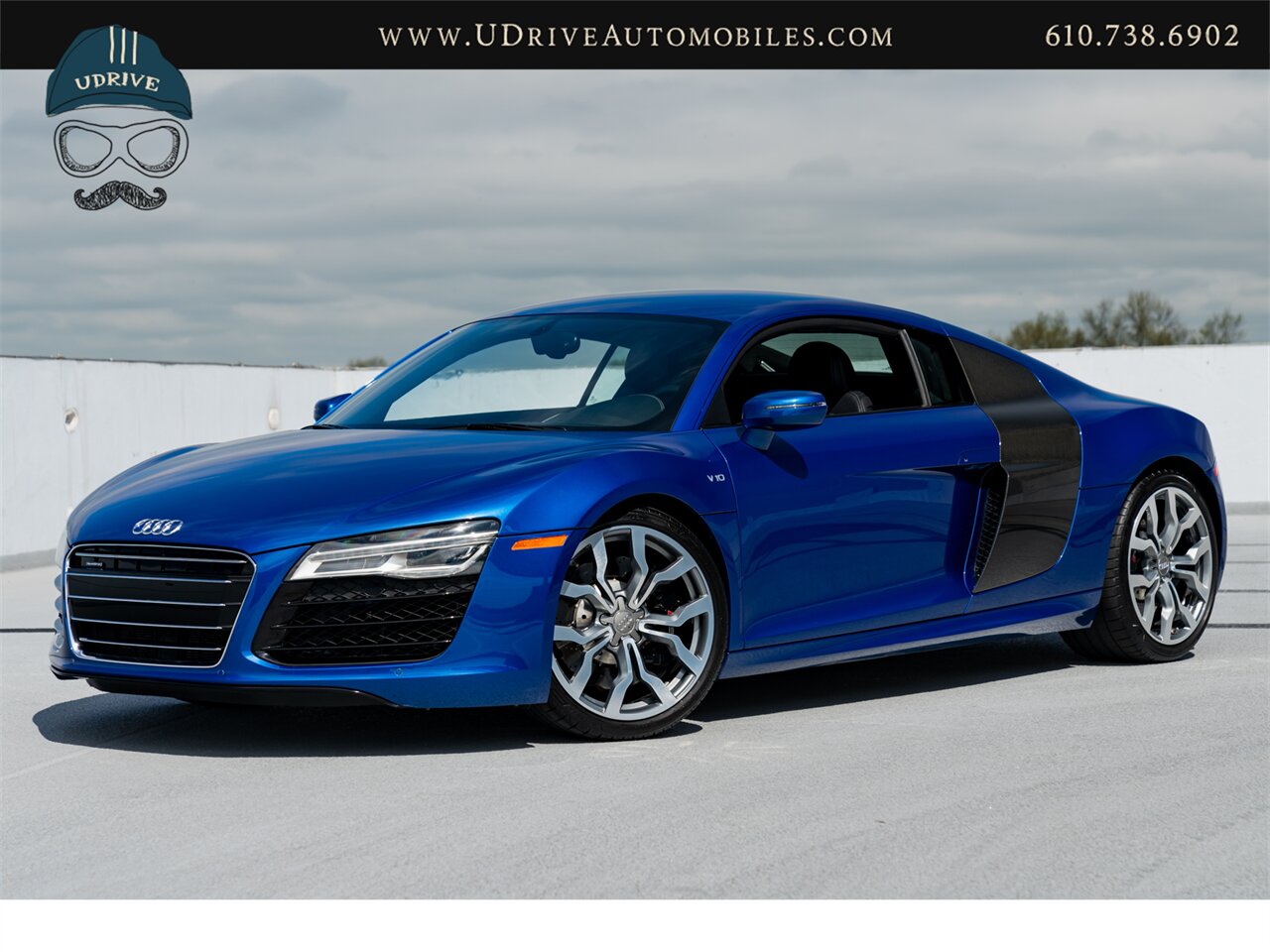 2015 Audi R8 5.2 V10 Quattro 6 Speed Manual 10k Miles Diamond Stitched ...