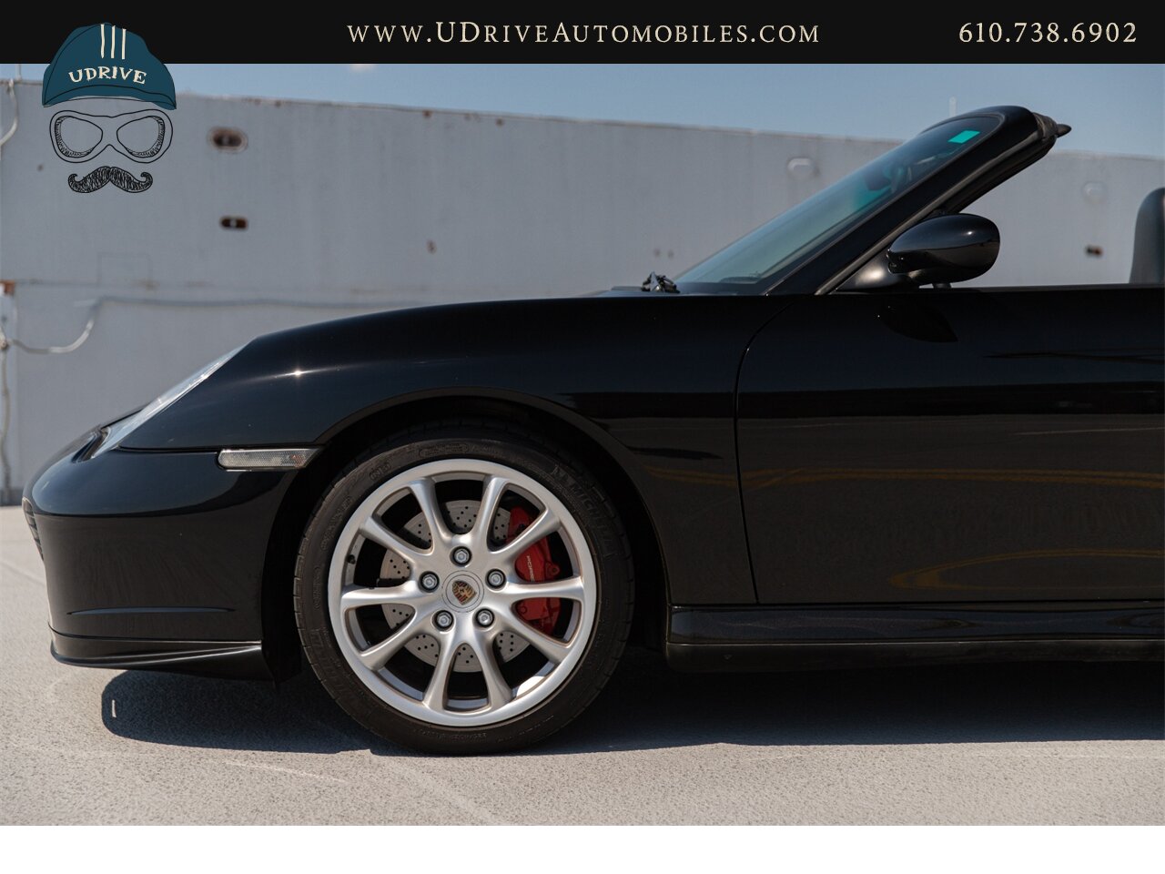 2004 Porsche 911 996 Turbo Cabriolet 6 Speed Manual GT3 Wheels  Service History Triple Black - Photo 11 - West Chester, PA 19382