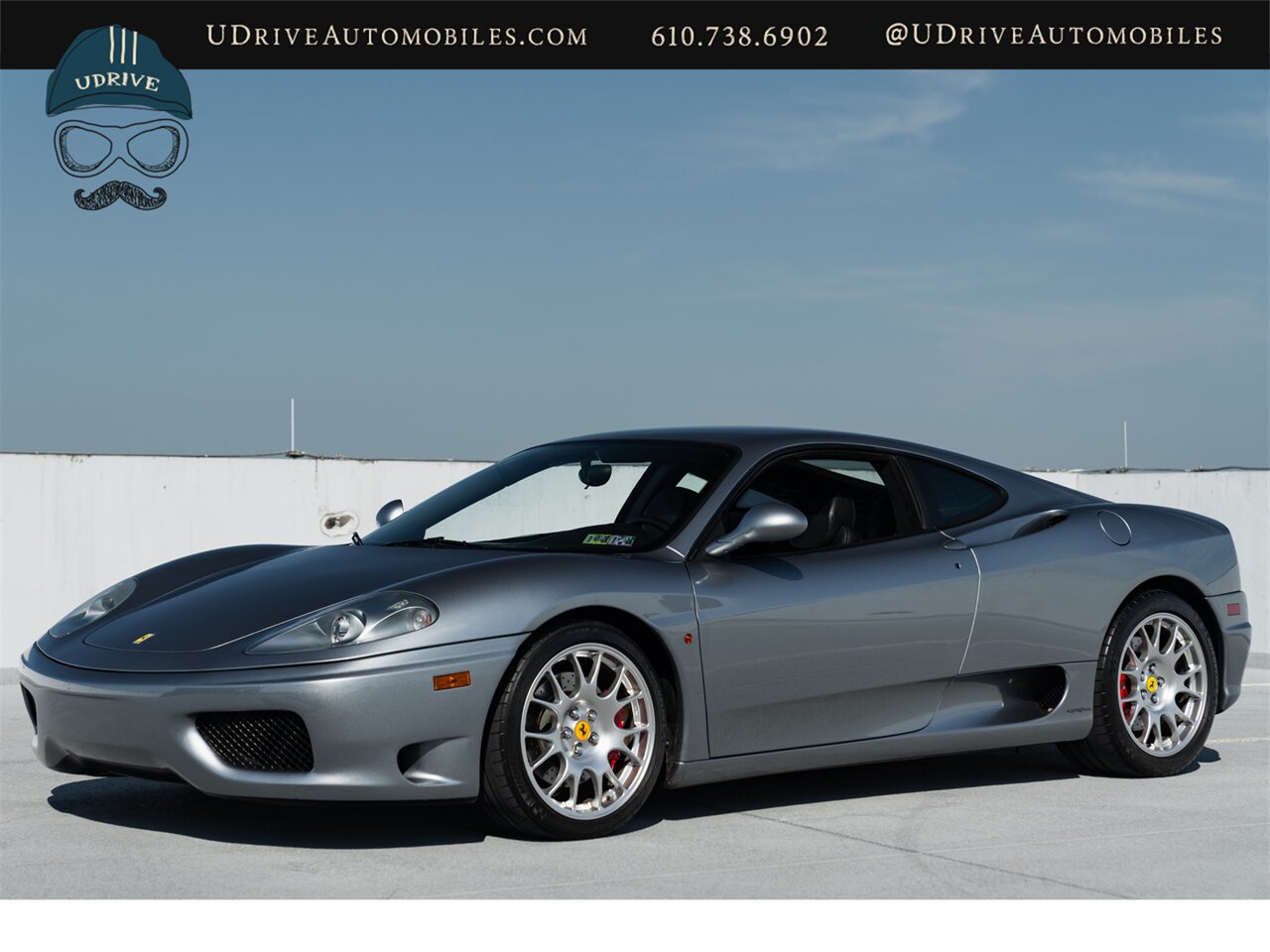 2000 Ferrari 360 Modena 6 Speed Manual Conversion Daytona Seats Challenge Wheels Rear Challenge Grille Service History - Photo 10 - West Chester, PA 19382