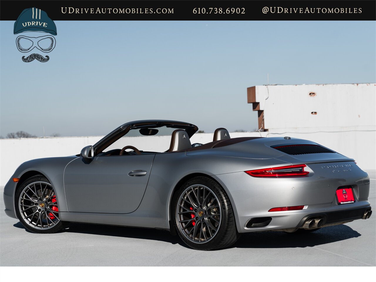 2017 Porsche 911 Carrera S  991.2 Cabriolet Saddle Brown Lthr Brown Top Adap Sport Seats Prem Pkg Plus Carbon Fiber RS Spyder Whls - Photo 6 - West Chester, PA 19382