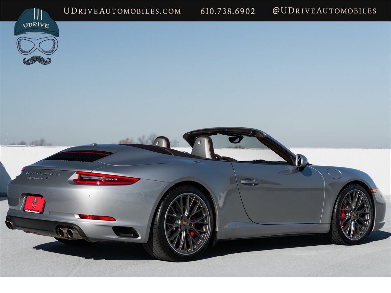 2017 Porsche 911 Carrera S  991.2 Cabriolet Saddle Brown Lthr Brown Top Adap Sport Seats Prem Pkg Plus Carbon Fiber RS Spyder Whls - Photo 22 - West Chester, PA 19382