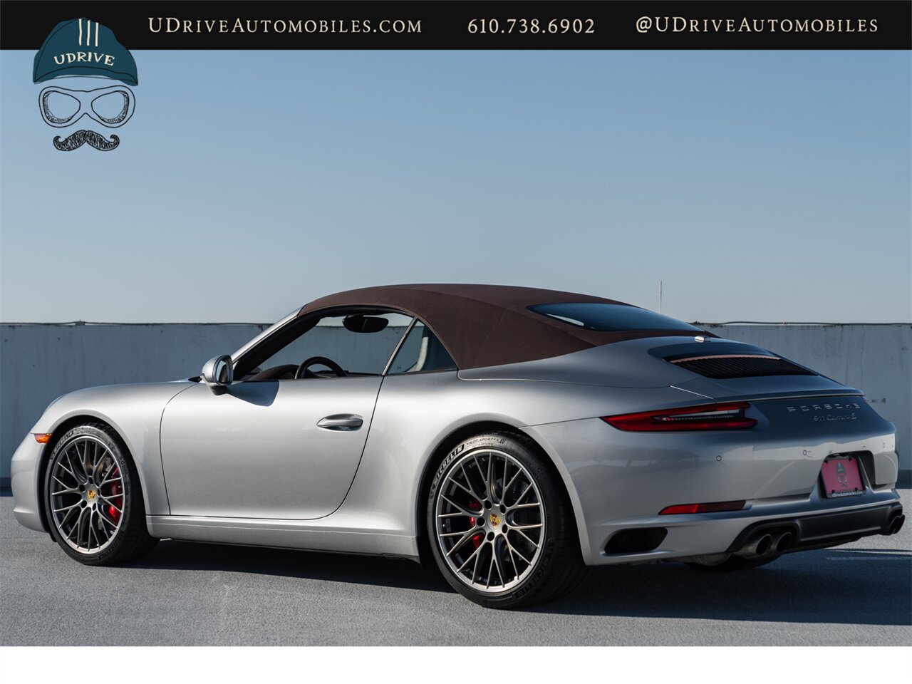 2017 Porsche 911 Carrera S  991.2 Cabriolet Saddle Brown Lthr Brown Top Adap Sport Seats Prem Pkg Plus Carbon Fiber RS Spyder Whls - Photo 51 - West Chester, PA 19382