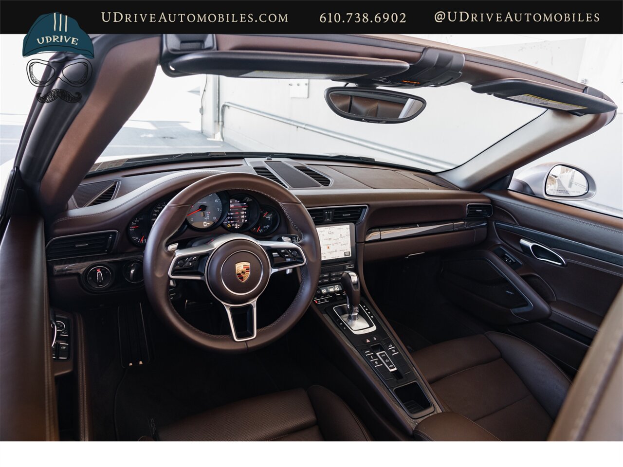 2017 Porsche 911 Carrera S  991.2 Cabriolet Saddle Brown Lthr Brown Top Adap Sport Seats Prem Pkg Plus Carbon Fiber RS Spyder Whls - Photo 7 - West Chester, PA 19382