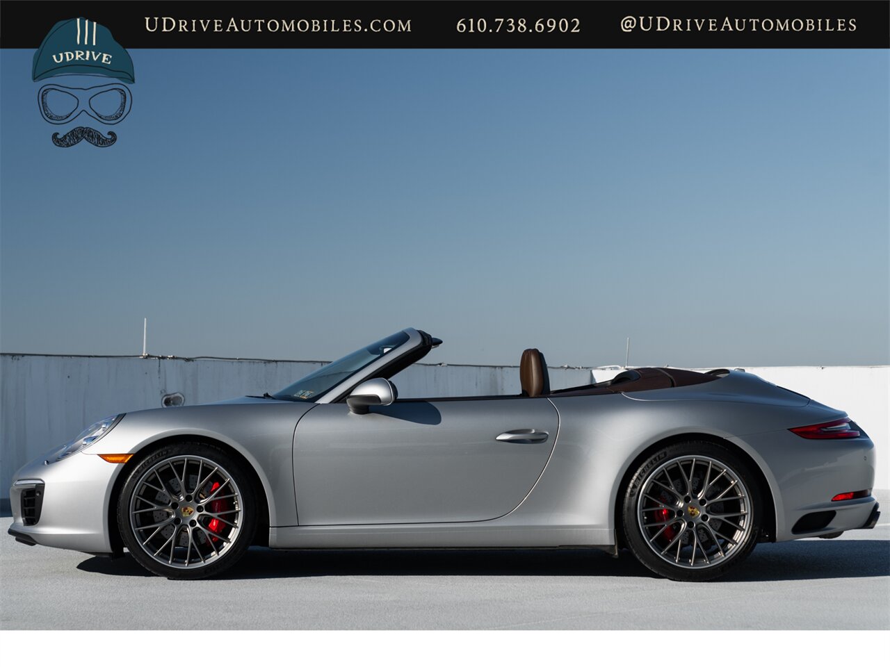 2017 Porsche 911 Carrera S  991.2 Cabriolet Saddle Brown Lthr Brown Top Adap Sport Seats Prem Pkg Plus Carbon Fiber RS Spyder Whls - Photo 12 - West Chester, PA 19382