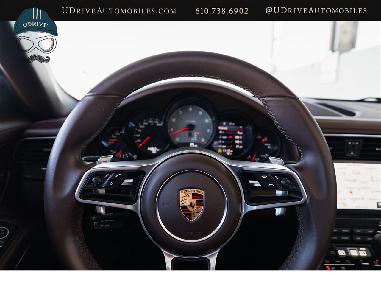 2017 Porsche 911 Carrera S  991.2 Cabriolet Saddle Brown Lthr Brown Top Adap Sport Seats Prem Pkg Plus Carbon Fiber RS Spyder Whls - Photo 35 - West Chester, PA 19382