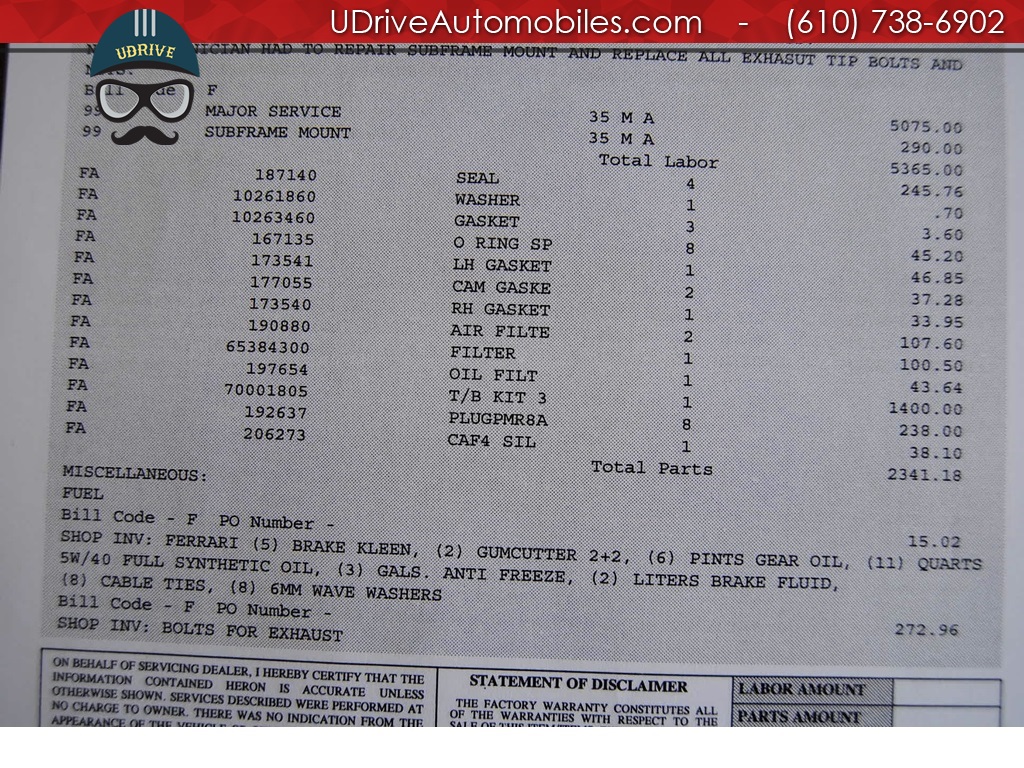 2003 Ferrari 360 360 6 Speed Manual Modulars Shields Serviced   - Photo 35 - West Chester, PA 19382