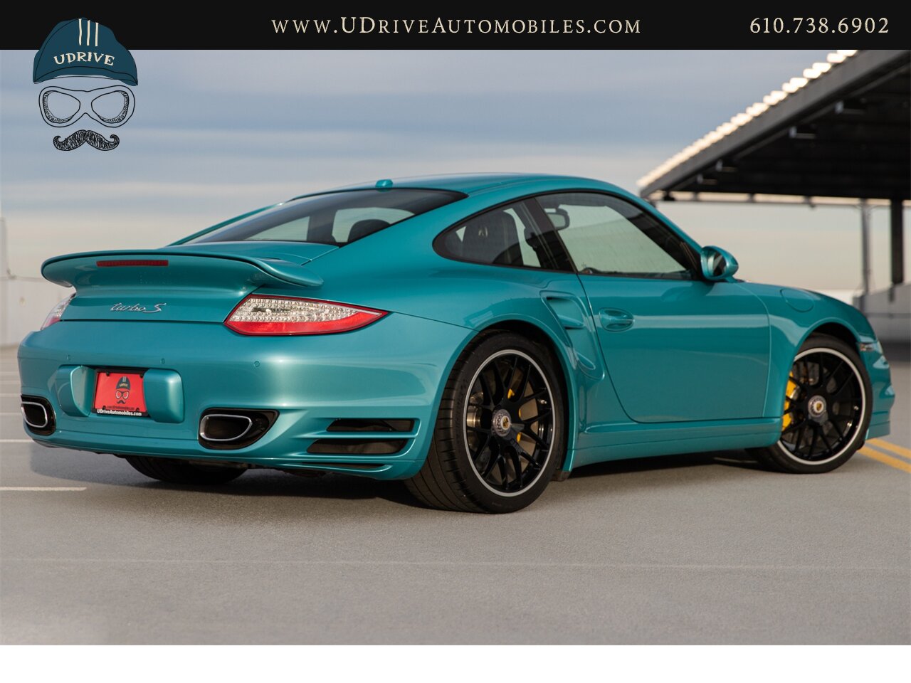 2012 Porsche 911 Turbo S 997.2 RARE Ipanema Blue 13k Miles  Vent Sts Carbon Fiber Pntd Exter Pkg Blk Centerlock Whls $173k MSRP - Photo 4 - West Chester, PA 19382