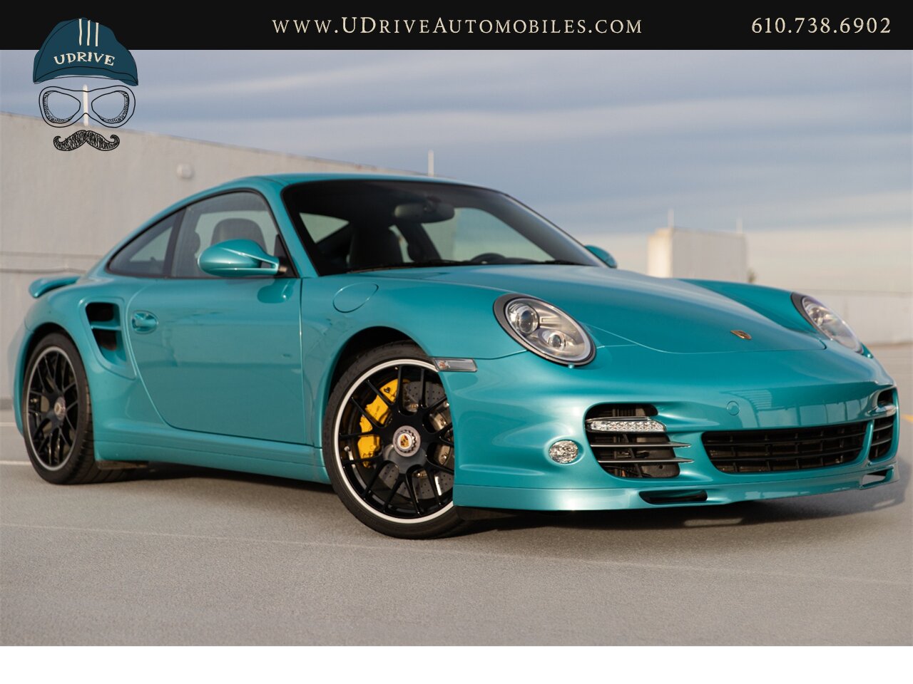 2012 Porsche 911 Turbo S 997.2 RARE Ipanema Blue 13k Miles  Vent Sts Carbon Fiber Pntd Exter Pkg Blk Centerlock Whls $173k MSRP - Photo 5 - West Chester, PA 19382