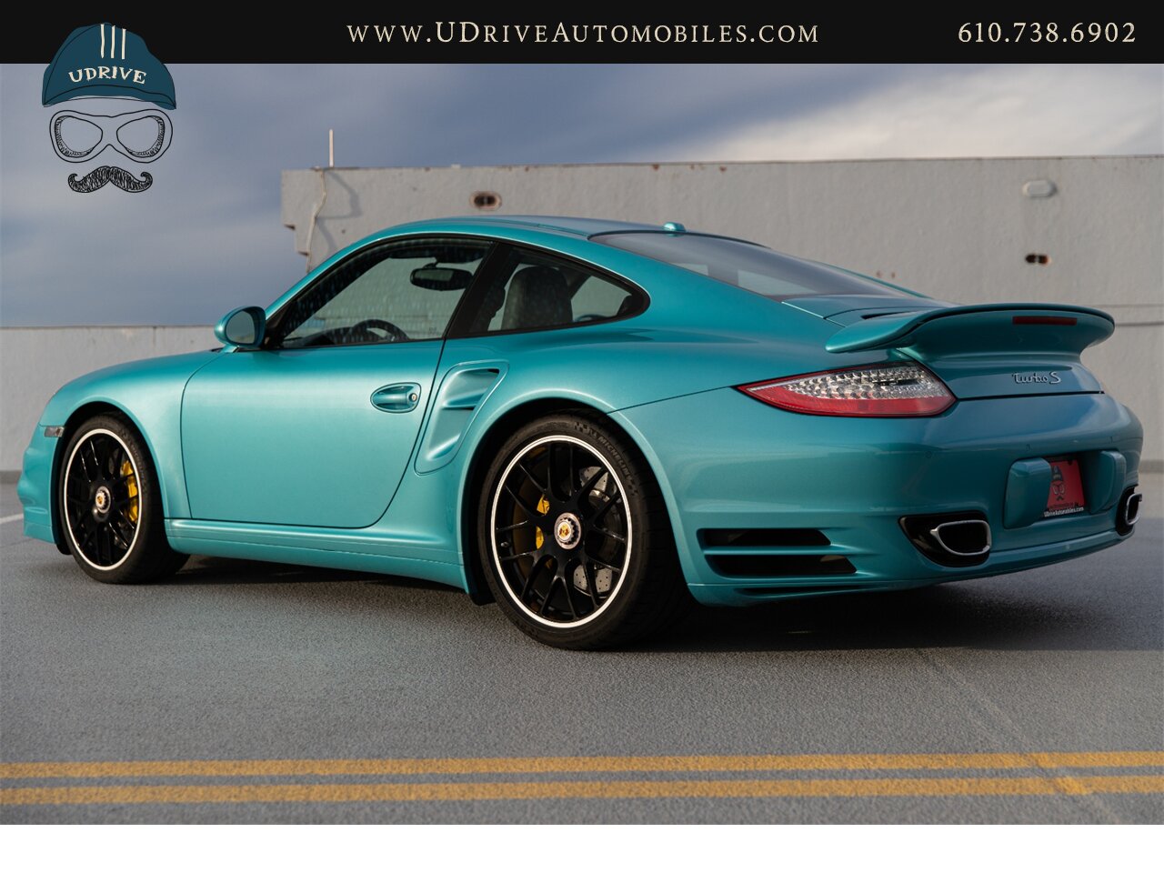 2012 Porsche 911 Turbo S 997.2 RARE Ipanema Blue 13k Miles  Vent Sts Carbon Fiber Pntd Exter Pkg Blk Centerlock Whls $173k MSRP - Photo 23 - West Chester, PA 19382