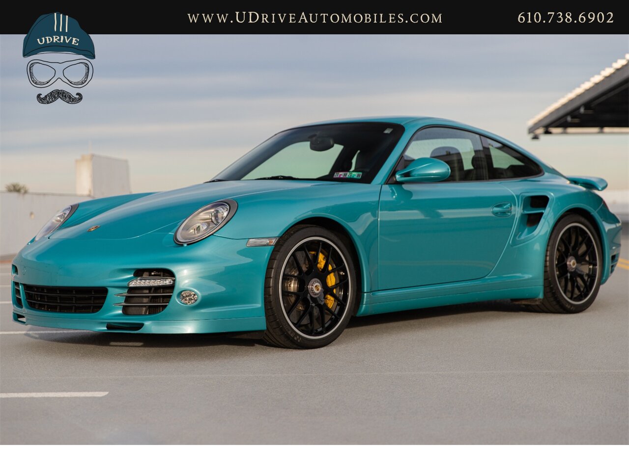 2012 Porsche 911 Turbo S 997.2 RARE Ipanema Blue 13k Miles  Vent Sts Carbon Fiber Pntd Exter Pkg Blk Centerlock Whls $173k MSRP - Photo 8 - West Chester, PA 19382