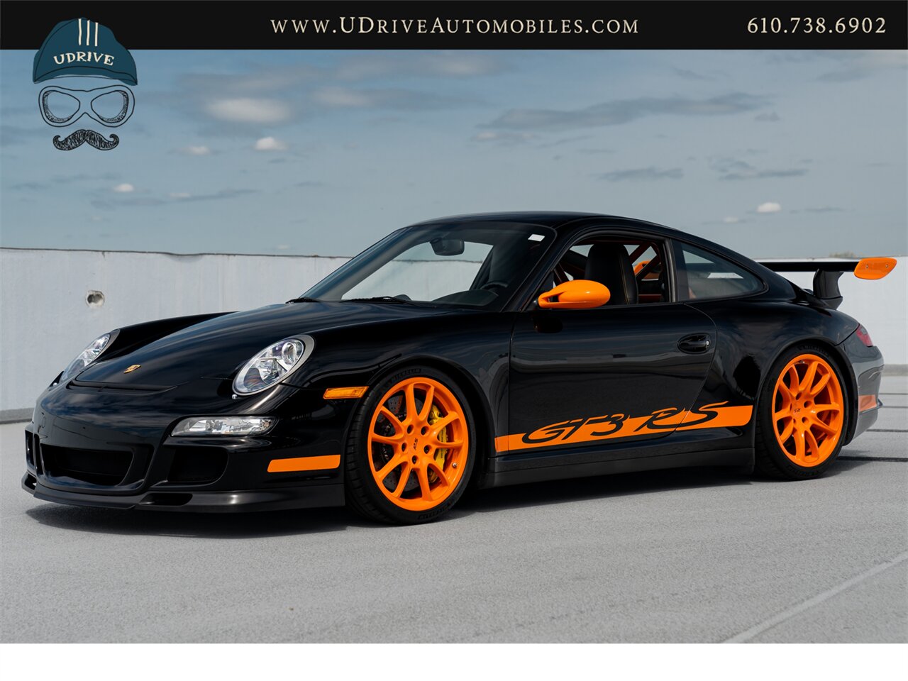 2007 Porsche 911 GT3 RS PCCB's Orange Deviating Stitching Carbon  Fiber Sport Chrono Full Lthr High $151k MSRP - Photo 11 - West Chester, PA 19382