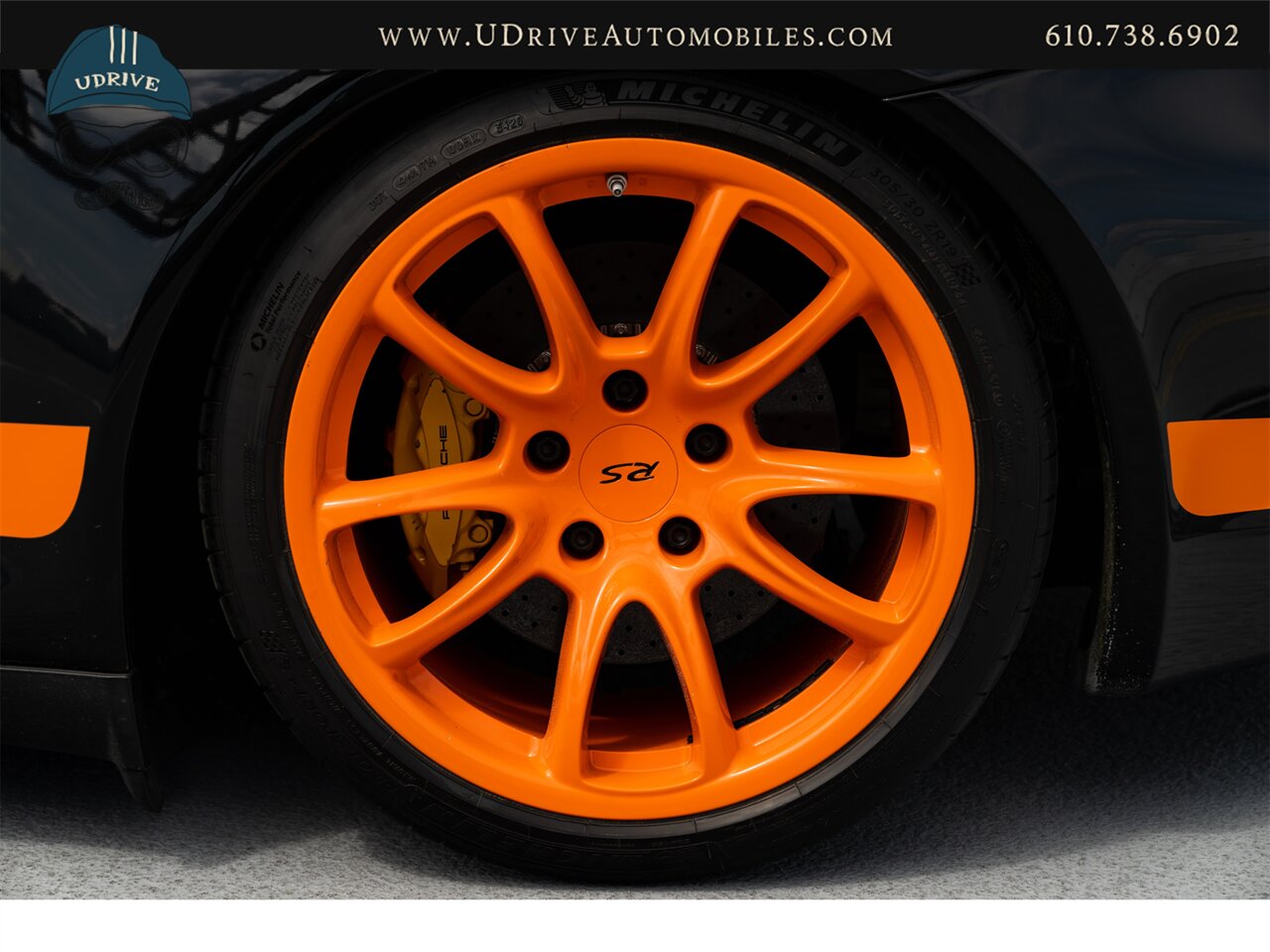 2007 Porsche 911 GT3 RS PCCB's Orange Deviating Stitching Carbon  Fiber Sport Chrono Full Lthr High $151k MSRP - Photo 61 - West Chester, PA 19382