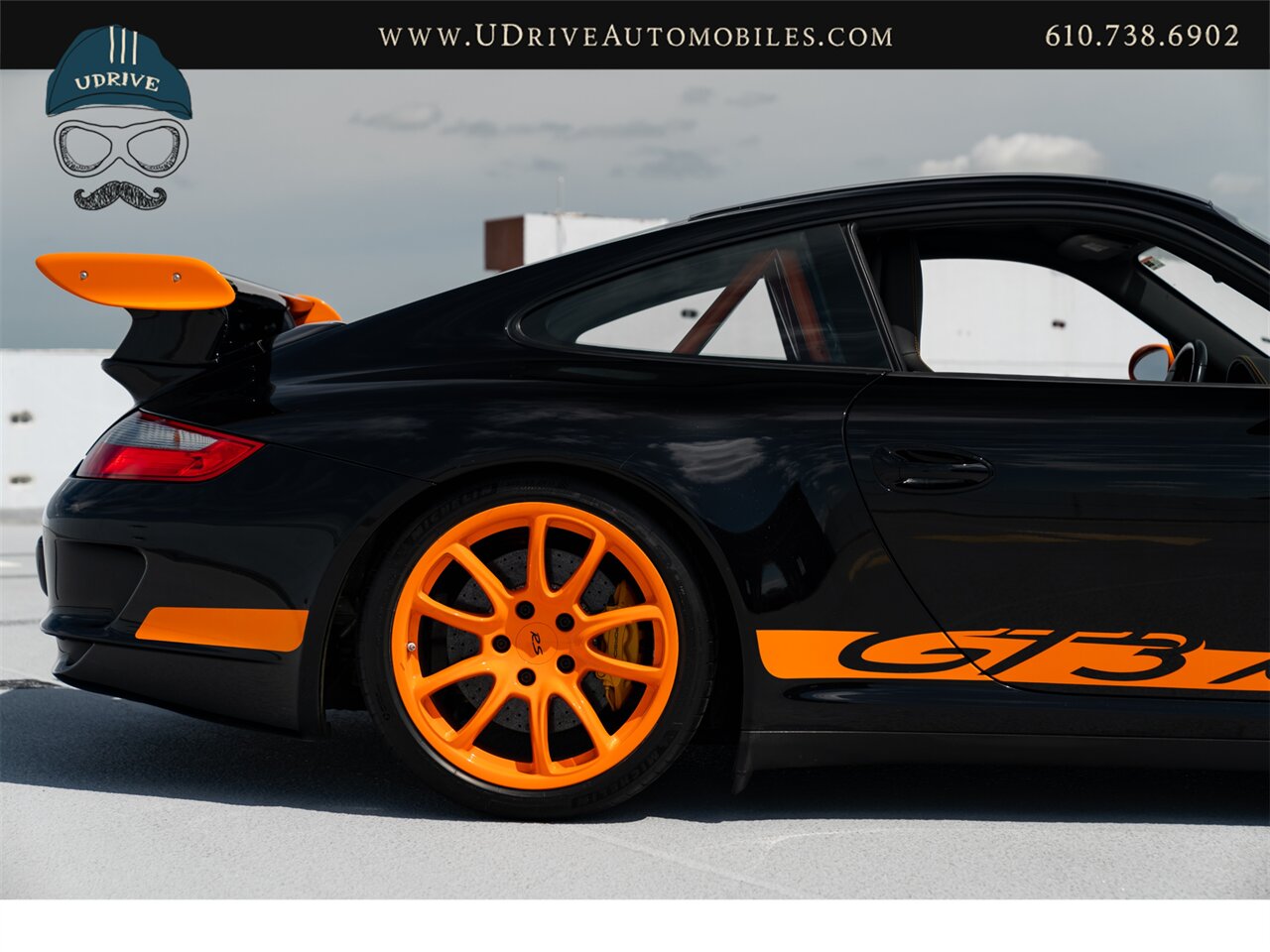 2007 Porsche 911 GT3 RS PCCB's Orange Deviating Stitching Carbon  Fiber Sport Chrono Full Lthr High $151k MSRP - Photo 19 - West Chester, PA 19382