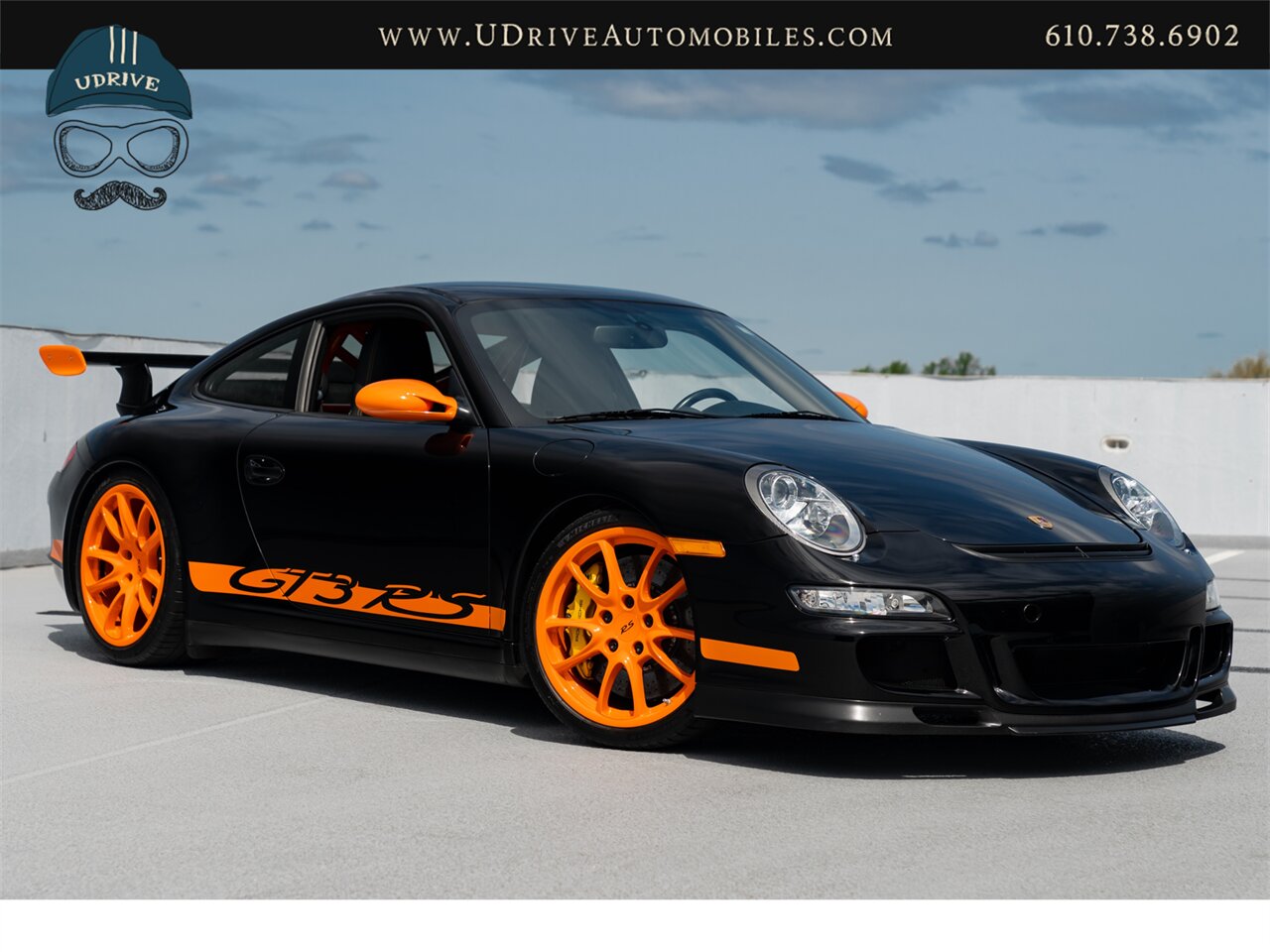 2007 Porsche 911 GT3 RS PCCB's Orange Deviating Stitching Carbon  Fiber Sport Chrono Full Lthr High $151k MSRP - Photo 4 - West Chester, PA 19382