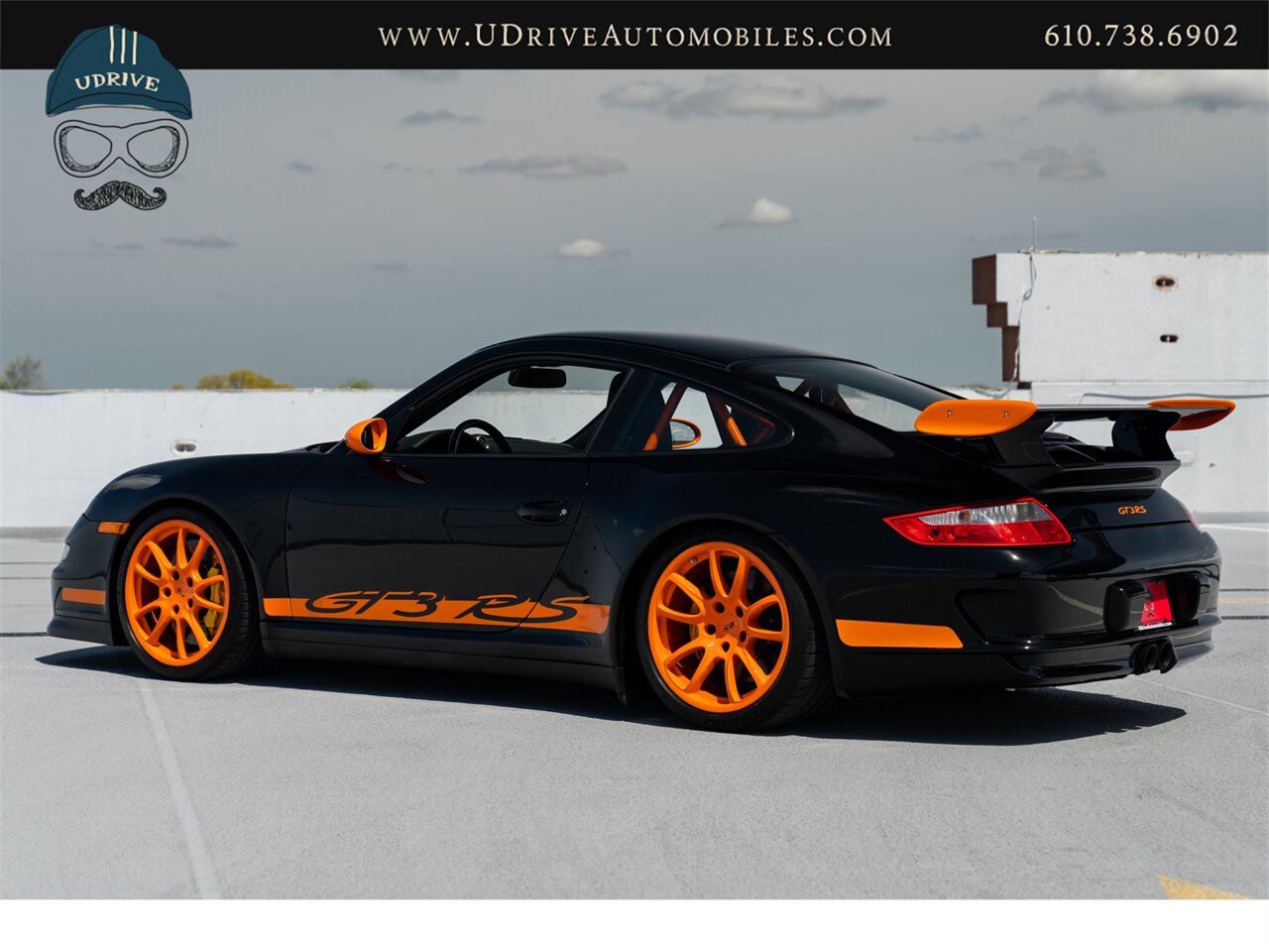 2007 Porsche 911 GT3 RS PCCB's Orange Deviating Stitching Carbon  Fiber Sport Chrono Full Lthr High $151k MSRP - Photo 24 - West Chester, PA 19382