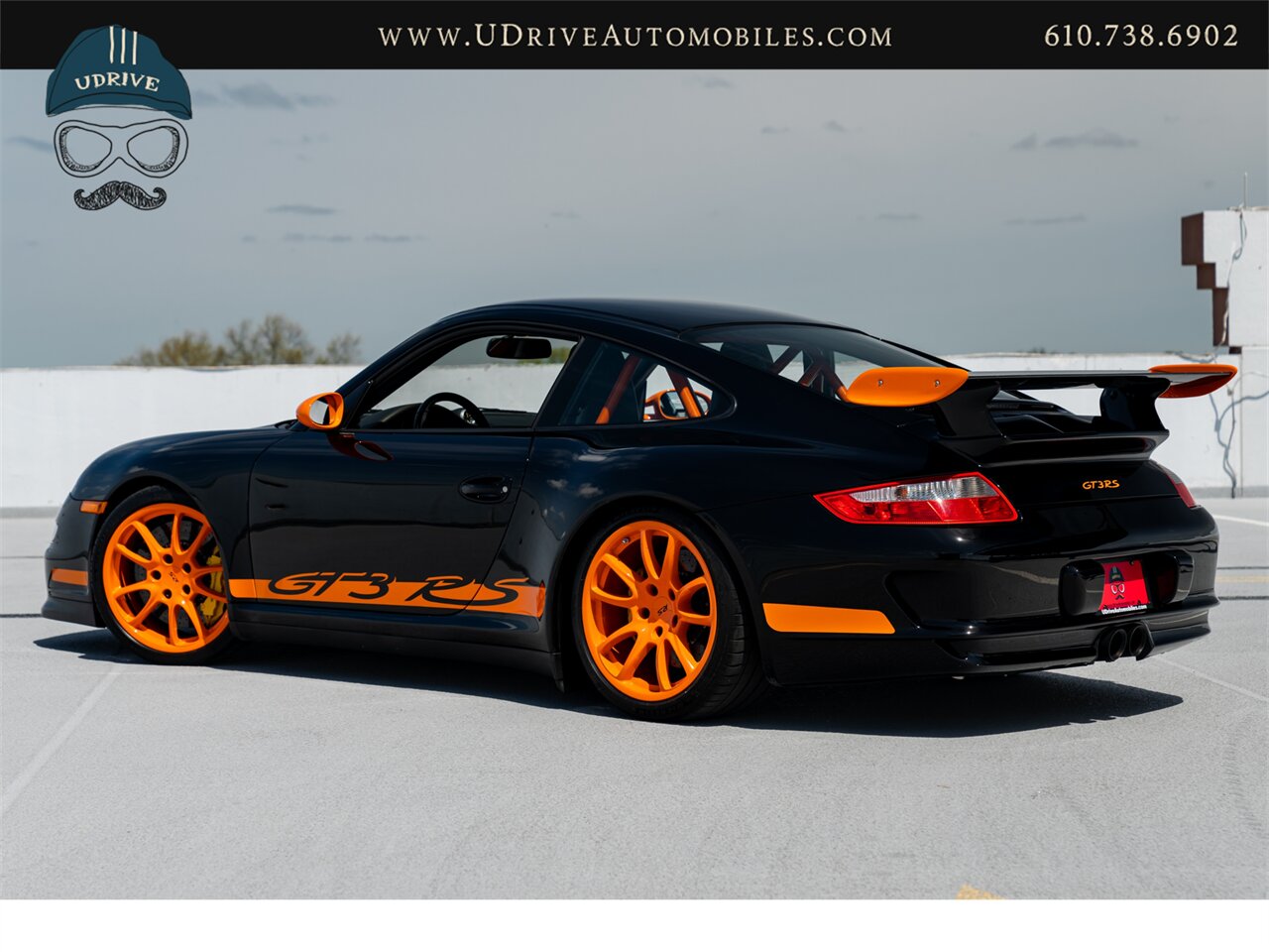 2007 Porsche 911 GT3 RS PCCB's Orange Deviating Stitching Carbon  Fiber Sport Chrono Full Lthr High $151k MSRP - Photo 5 - West Chester, PA 19382