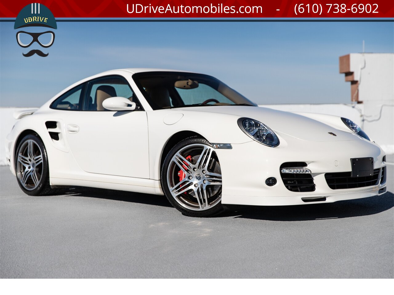 2008 Porsche 911 Turbo 997 RARE Carrara White 6 Spd Service History  Chrono Unique Build Pntd Lowers Leather Everywhere - Photo 4 - West Chester, PA 19382