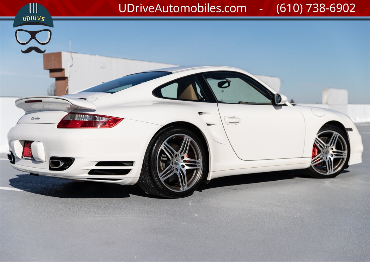 2008 Porsche 911 Turbo 997 RARE Carrara White 6 Spd Service History  Chrono Unique Build Pntd Lowers Leather Everywhere - Photo 3 - West Chester, PA 19382