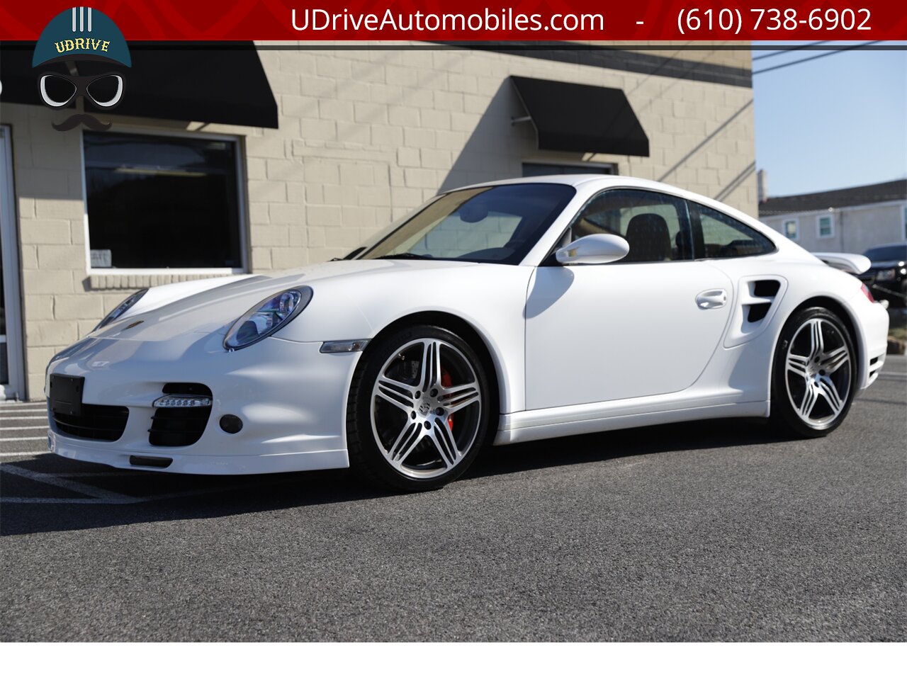 2008 Porsche 911 Turbo 997 RARE Carrara White 6 Spd Service History  Chrono Unique Build Pntd Lowers Leather Everywhere - Photo 9 - West Chester, PA 19382