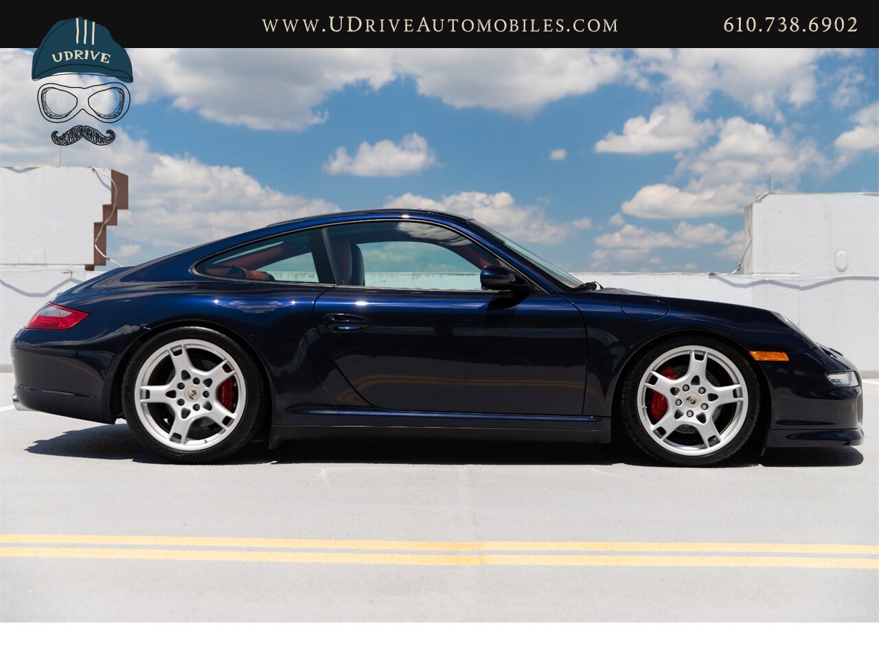 2007 Porsche 911 Carrera 4S 997 C4S 6 Spd Sport Chrono Sport Exhst  RARE Midnight Blue over Terracotta Full Lthr Thicker Steering Wheel - Photo 16 - West Chester, PA 19382