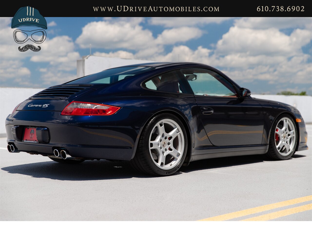 2007 Porsche 911 Carrera 4S 997 C4S 6 Spd Sport Chrono Sport Exhst  RARE Midnight Blue over Terracotta Full Lthr Thicker Steering Wheel - Photo 18 - West Chester, PA 19382