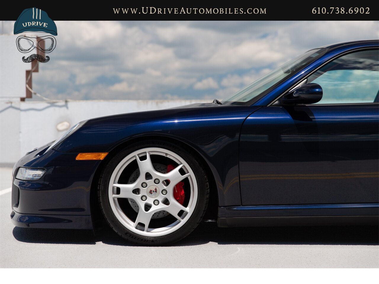 2007 Porsche 911 Carrera 4S 997 C4S 6 Spd Sport Chrono Sport Exhst  RARE Midnight Blue over Terracotta Full Lthr Thicker Steering Wheel - Photo 8 - West Chester, PA 19382