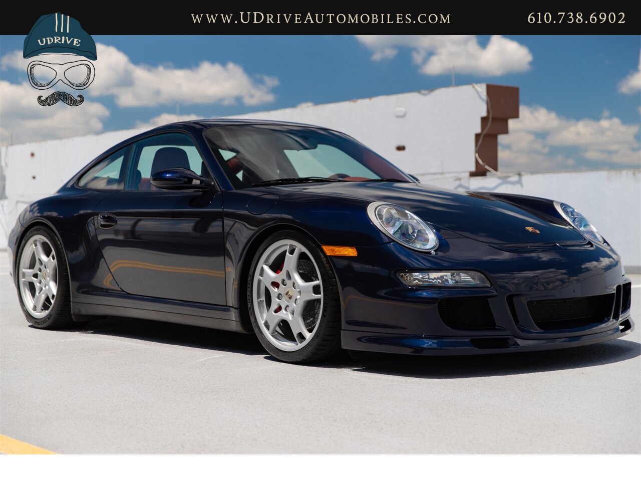 2007 Porsche 911 Carrera 4S 997 C4S 6 Spd Sport Chrono Sport Exhst  RARE Midnight Blue over Terracotta Full Lthr Thicker Steering Wheel - Photo 14 - West Chester, PA 19382