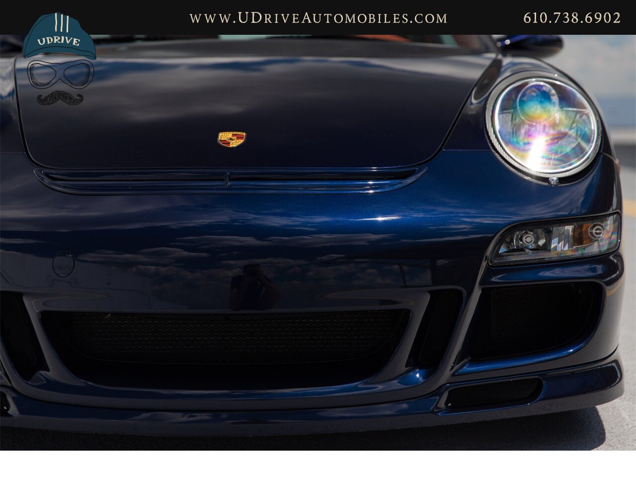 2007 Porsche 911 Carrera 4S 997 C4S 6 Spd Sport Chrono Sport Exhst  RARE Midnight Blue over Terracotta Full Lthr Thicker Steering Wheel - Photo 11 - West Chester, PA 19382