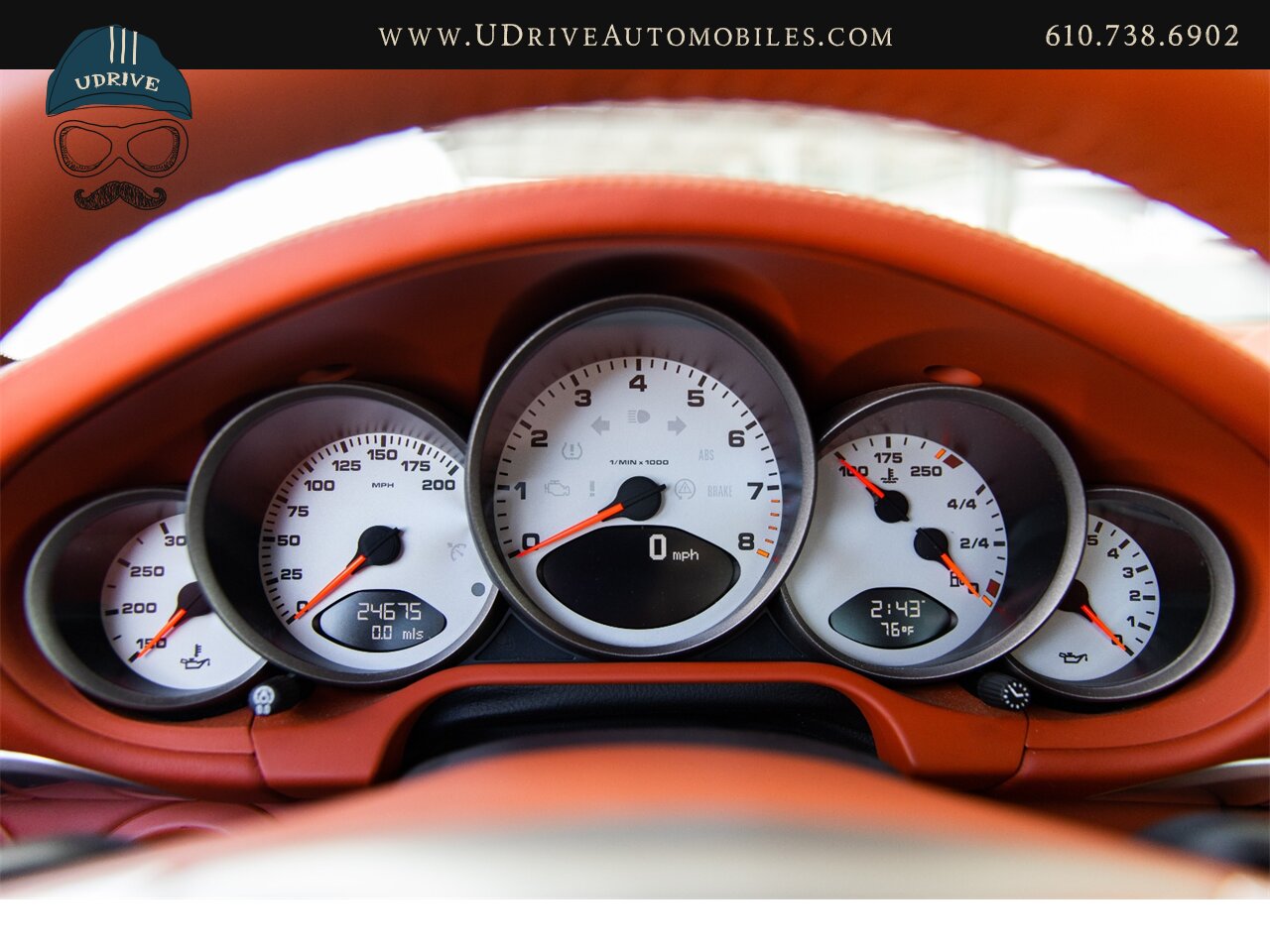 2007 Porsche 911 Carrera 4S 997 C4S 6 Spd Sport Chrono Sport Exhst  RARE Midnight Blue over Terracotta Full Lthr Thicker Steering Wheel - Photo 27 - West Chester, PA 19382